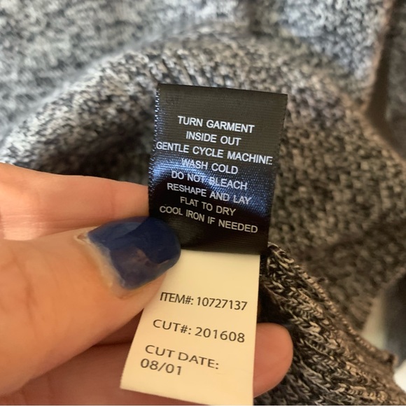 Torrid Marled Knit Patch Long Sleeve Pullover  Sweater - Picture 14 of 14